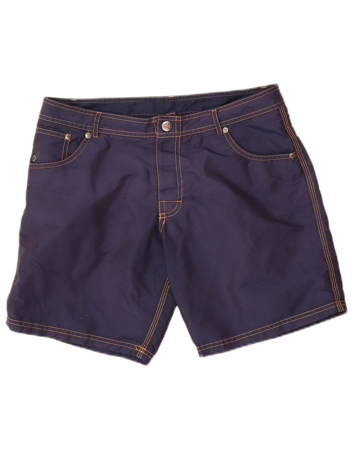 Pantaloncini da bagno da uomo Sundek medio poliestere blu navy