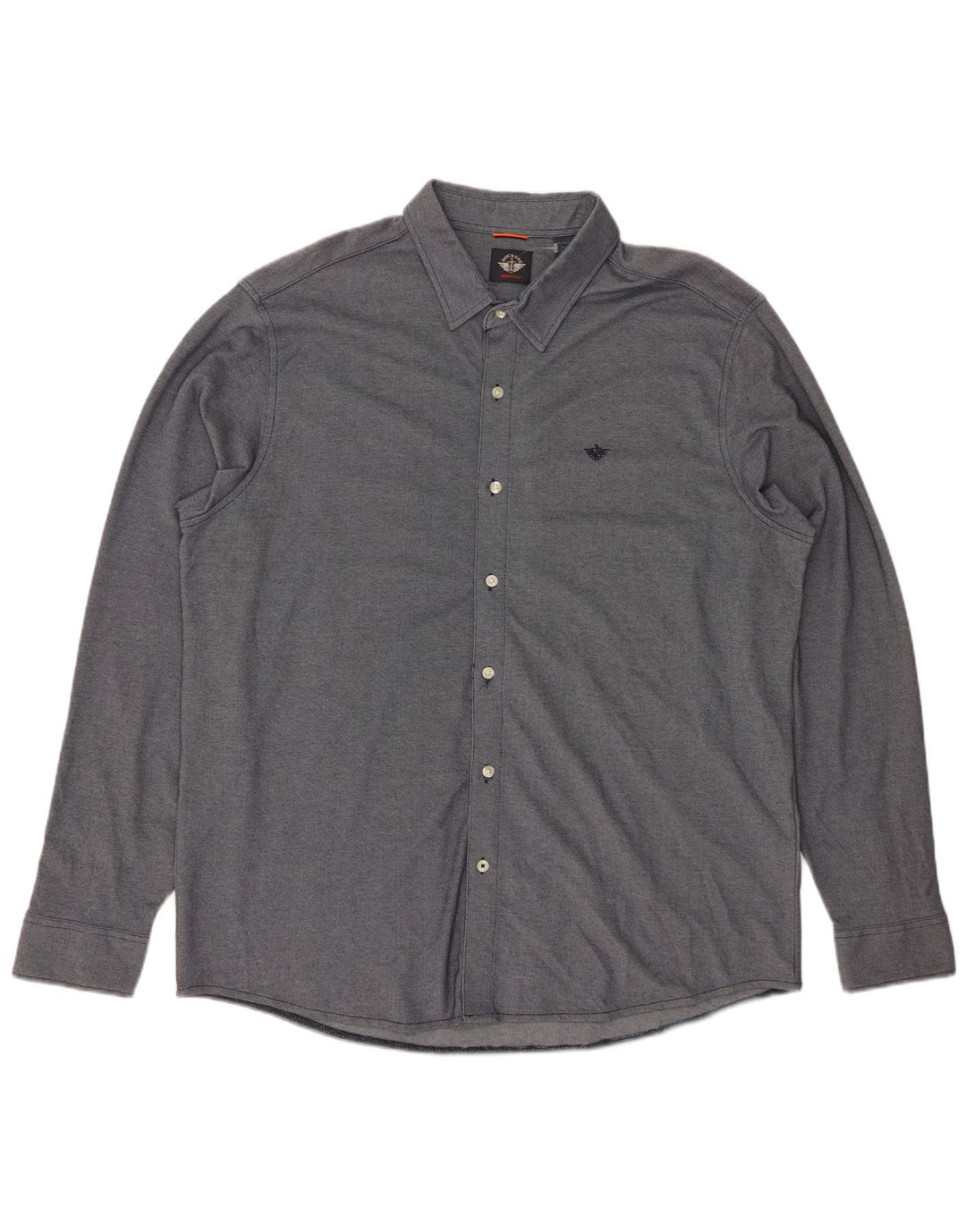 DOCKERS Mens Shirt XL Grey Cotton