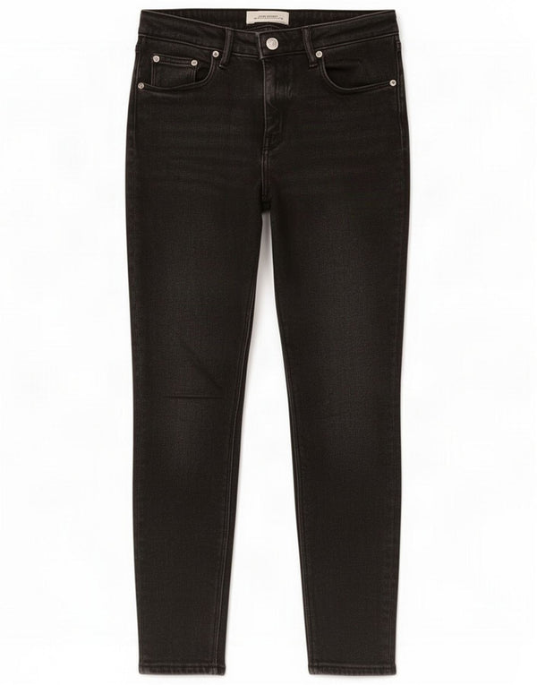 Zara Jeans skinny da donna EU 40 Medio W30 L27 Nero Cotone