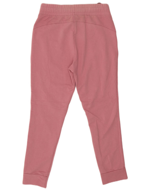 Pantaloni da tuta con grafica da donna Puma Joggers UK 6 XS Rosa