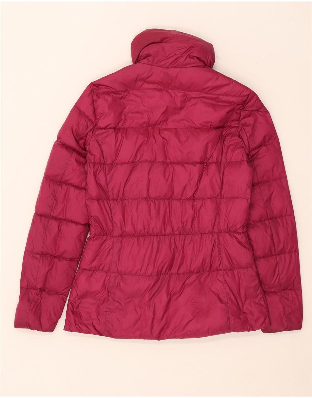 Giacca imbottita da donna Massimo Dutti UK 10 piccola in nylon rosa