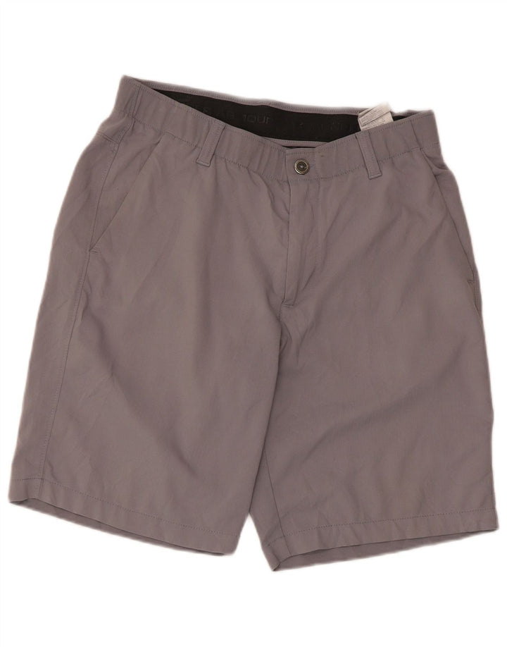 Pantaloncini chino da uomo Under Armour Heat Gear W32 nylon grigio medio