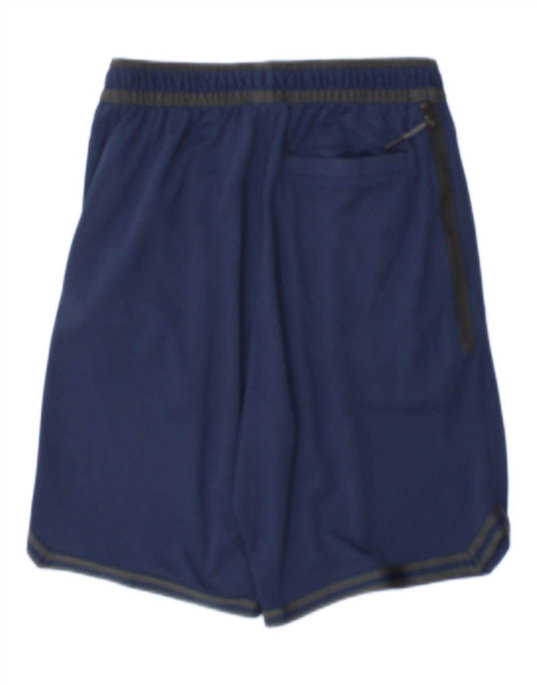 Pantaloncini sportivi Jordan da uomo Michigan Wolverines piccoli in poliestere blu navy