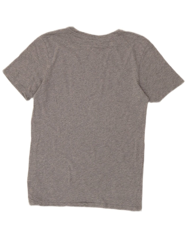 T-shirt Nike da uomo Top XS in cotone grigio