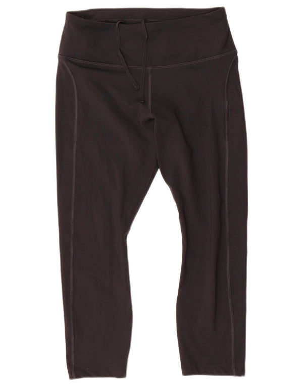 Leggings Nike Dri Fit Capri da donna UK 14 poliestere nero medio