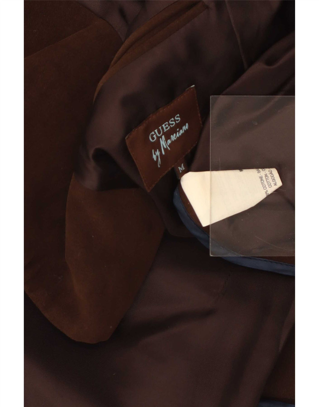 Guess Cappotto da uomo UK 38 Marrone medio Cotone