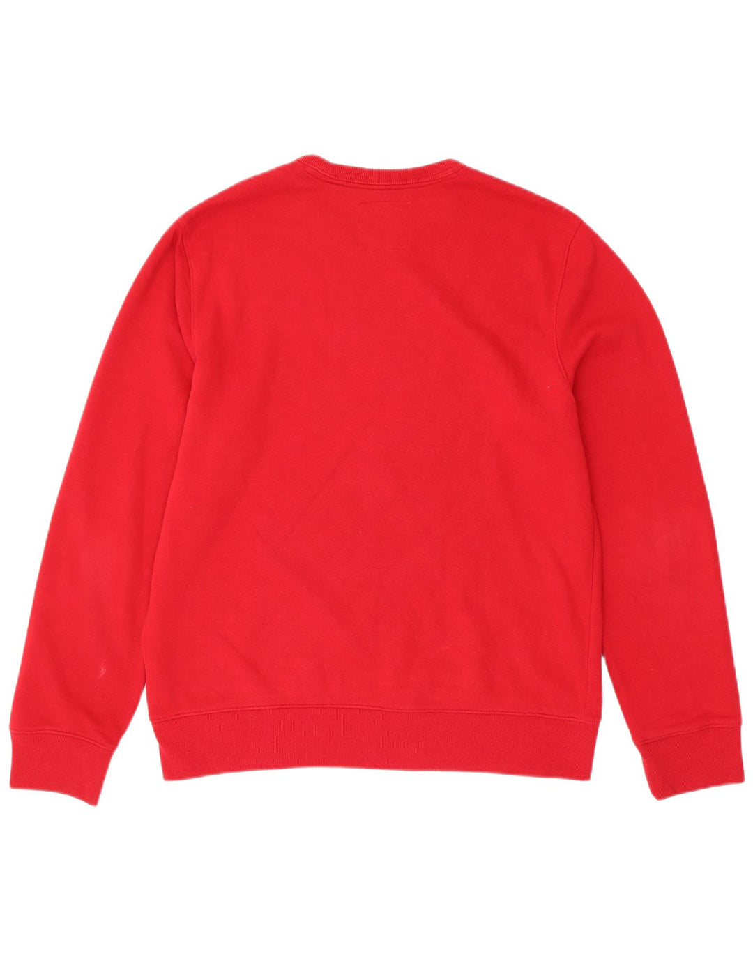 Felpa grafica da uomo HOLLISTER Maglione grande rosso in cotone