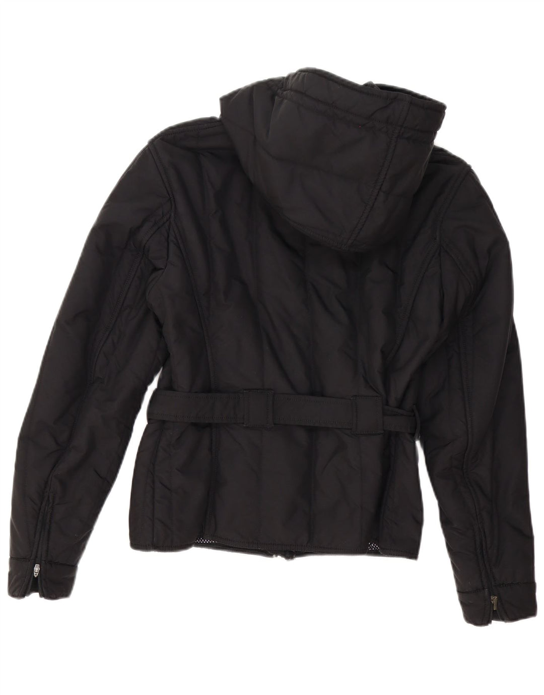 Giubbotto Imbottito con Cappuccio Donna Refrigiwear IT 46 Large Nero Poliestere