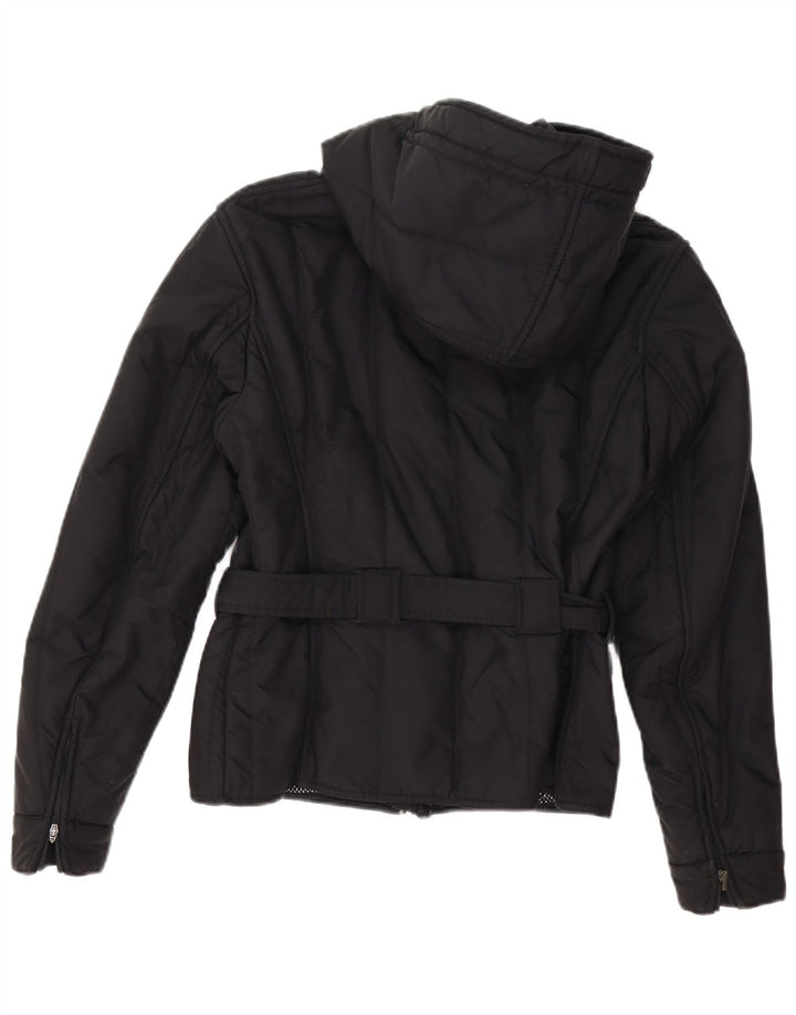 Giubbotto Imbottito con Cappuccio Donna Refrigiwear IT 46 Large Nero Poliestere