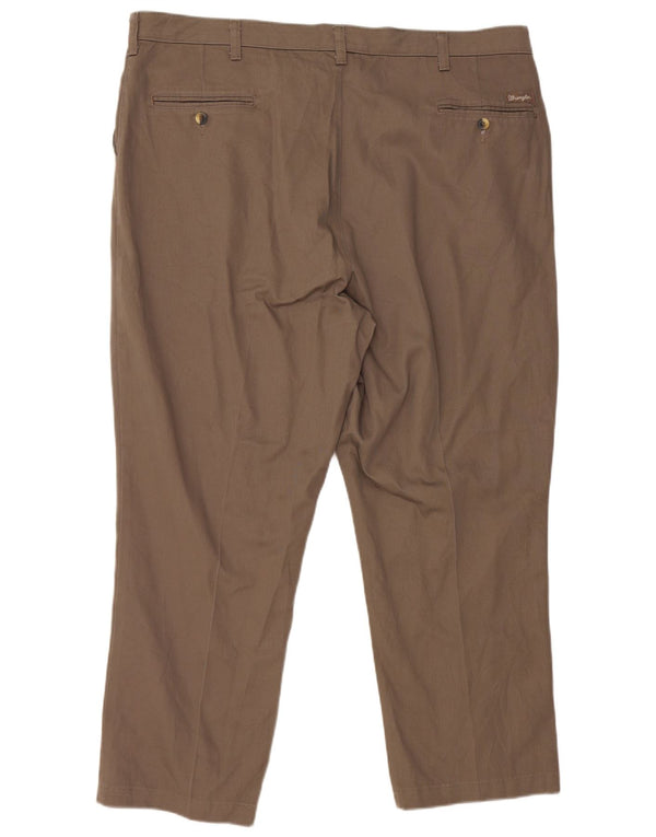 Pantaloni chino dritti Riata da uomo WRANGLER W42 L32 cotone beige