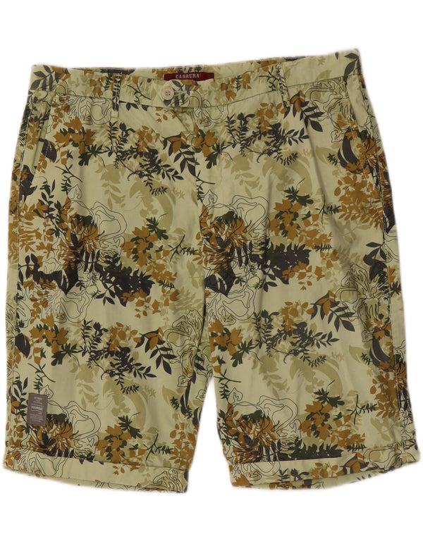 Pantaloncini chino vestibilità regolare da uomo Carrera 618 W38 XL cotone floreale verde