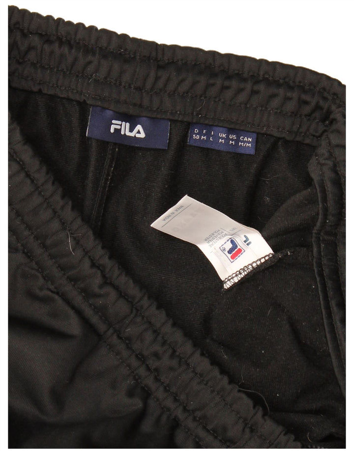 Pantaloni da tuta da donna Fila UK 14 Poliestere color block medio nero