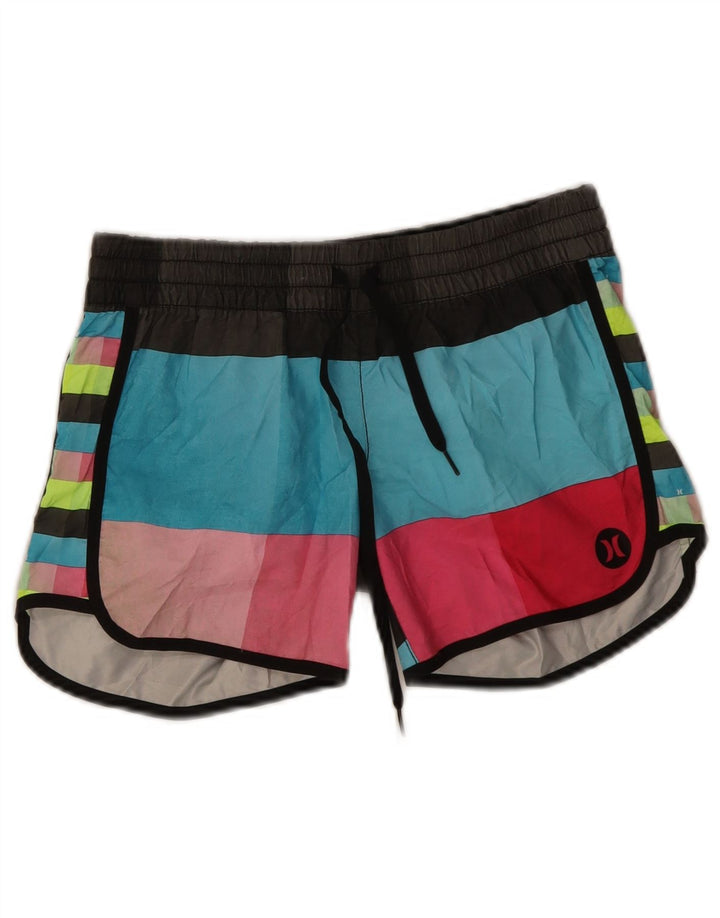 Pantaloncini da bagno da uomo Hurley XS in poliestere color block multicolore