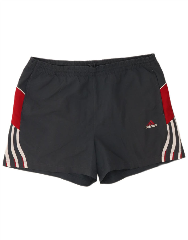 Pantaloncini sportivi da uomo Adidas 2XL Grigio Colourblock