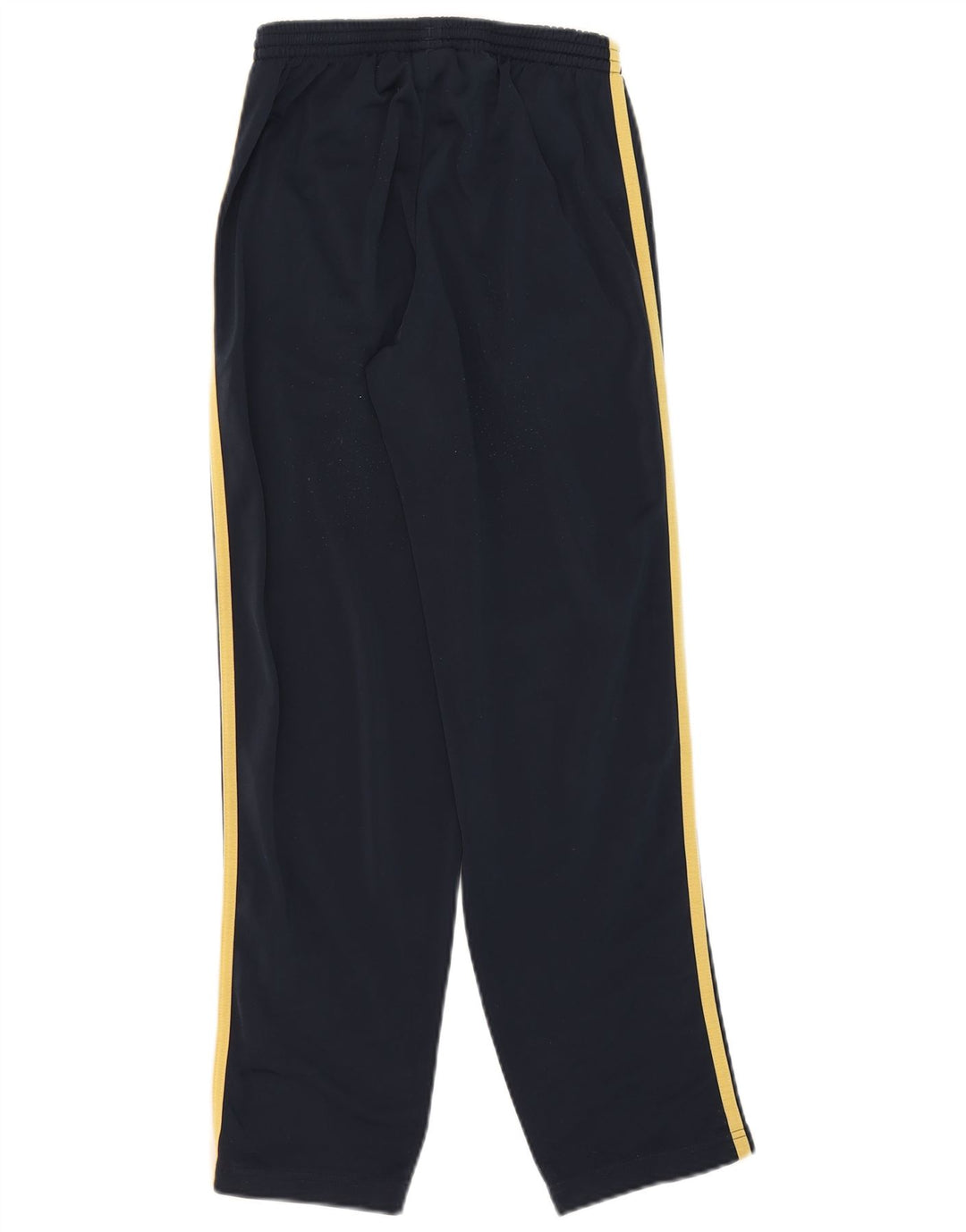 Pantaloni della tuta da ragazzo Adidas 11-12 anni in poliestere blu navy