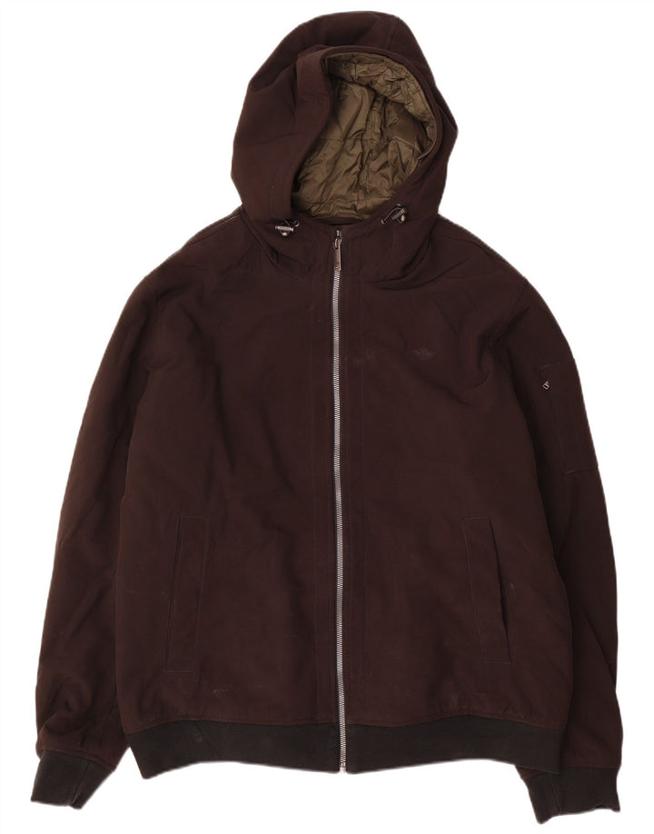 Dockers Bomber da uomo con cappuccio UK 42 XL Poliestere nero