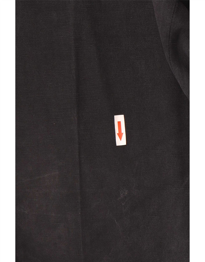 Pantaloni da abito con pegging da uomo Marks & Spencer W42 L33 Lyocell blu navy