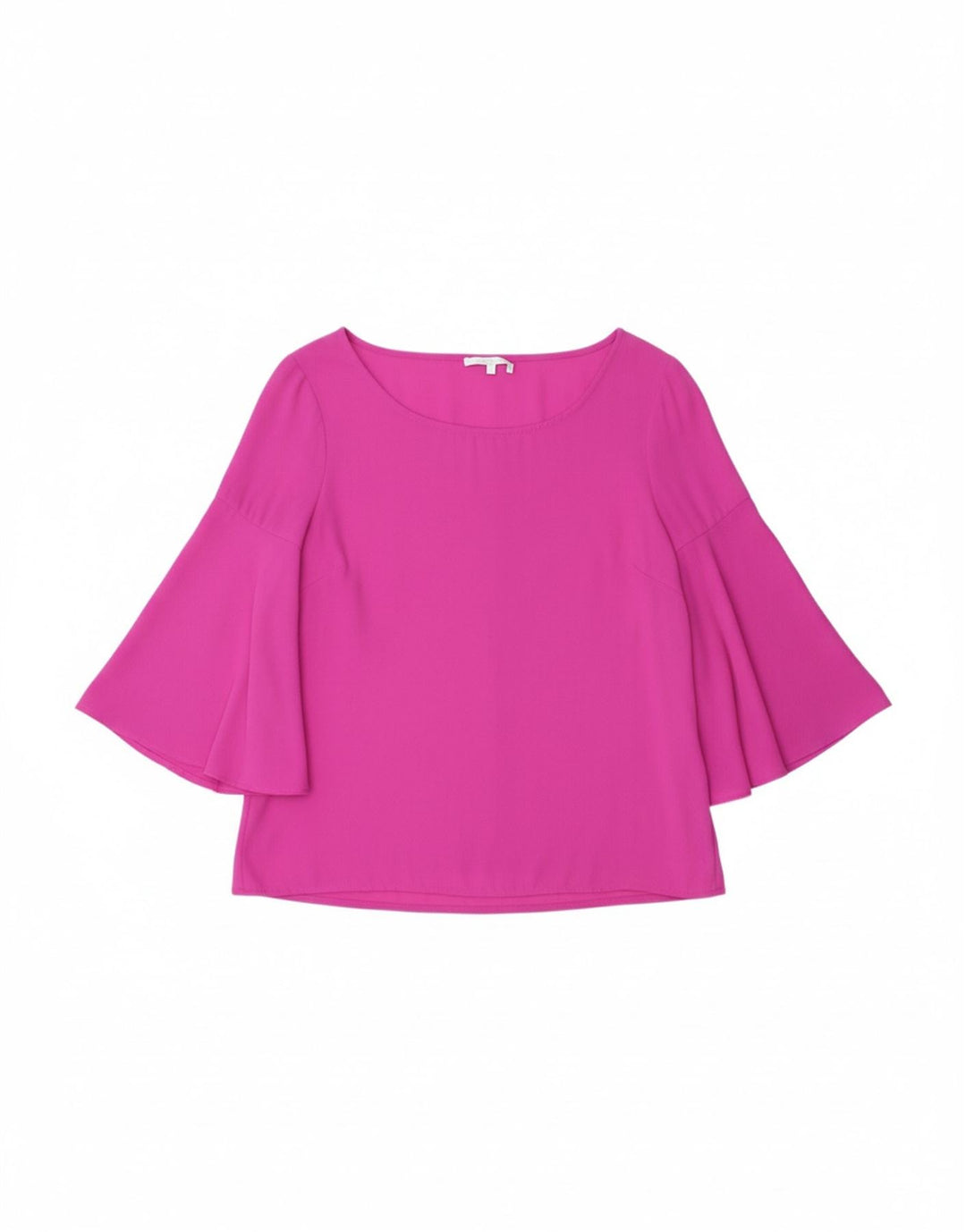 KORALLINE Womens 3/4 Sleeve Blouse Top IT 44 Medium Pink Polyester
