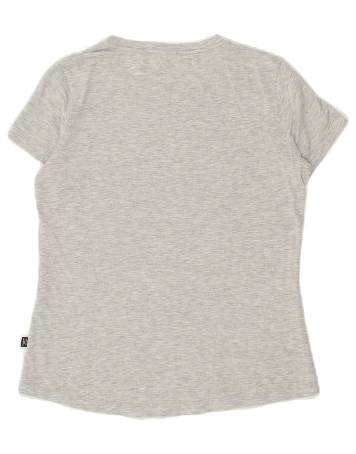 PUMA Womens Graphic T-Shirt Top UK 12 Medium Grey Vintage Puma and Second-Hand Puma from Messina Hembry 