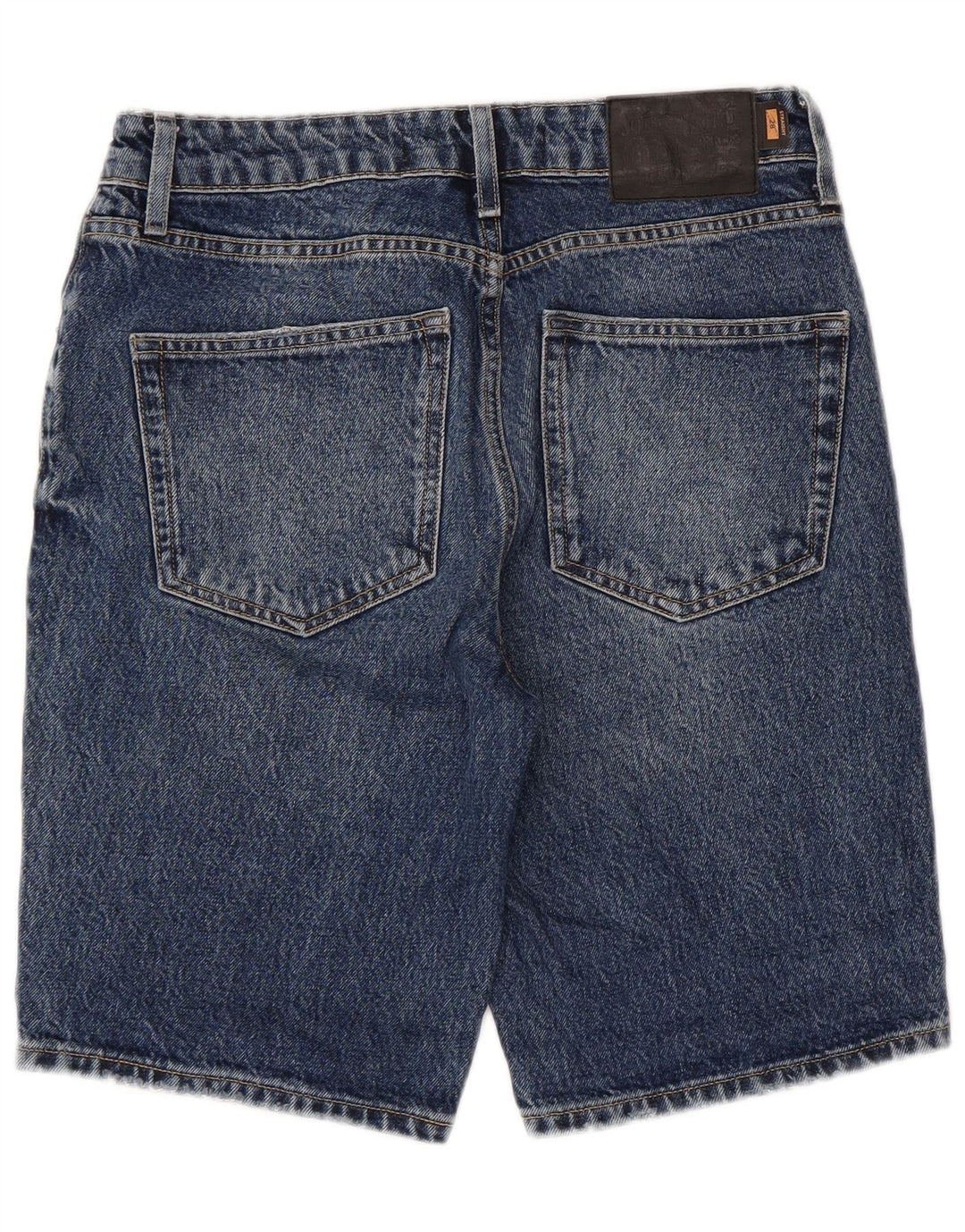 Pantaloncini di jeans da donna SUPERDRY W28 cotone blu medio