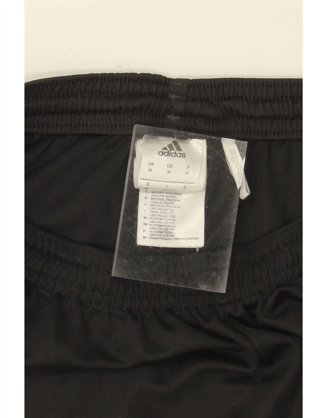 ADIDAS Mens Climalite Sport Shorts Medium Black Polyester Vintage Adidas and Second-Hand Adidas from Messina Hembry 
