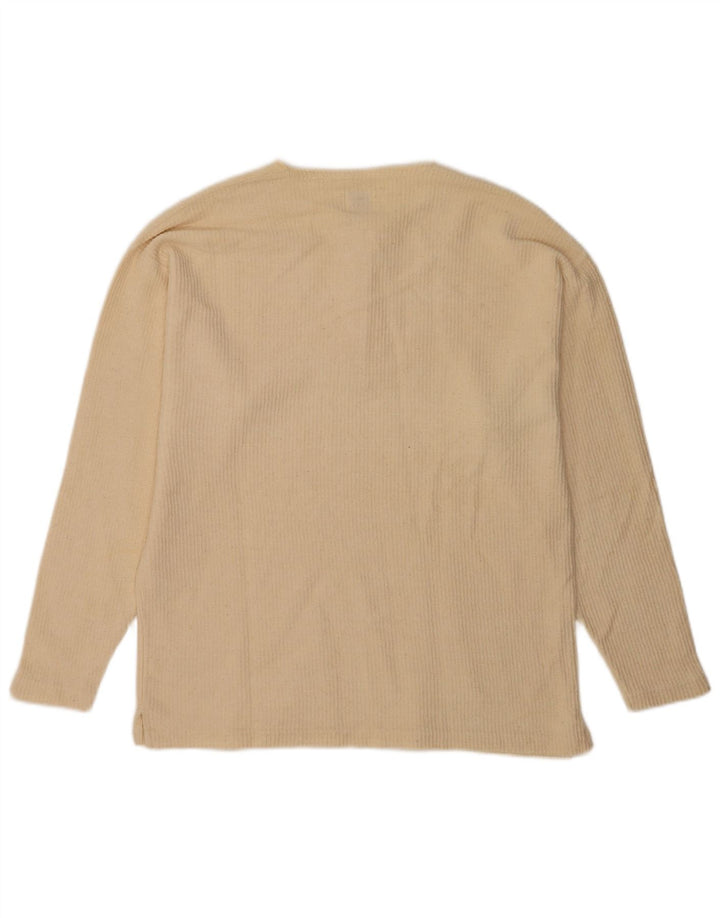 Levi's Uomo Top Manica Lunga Grande Cotone Beige