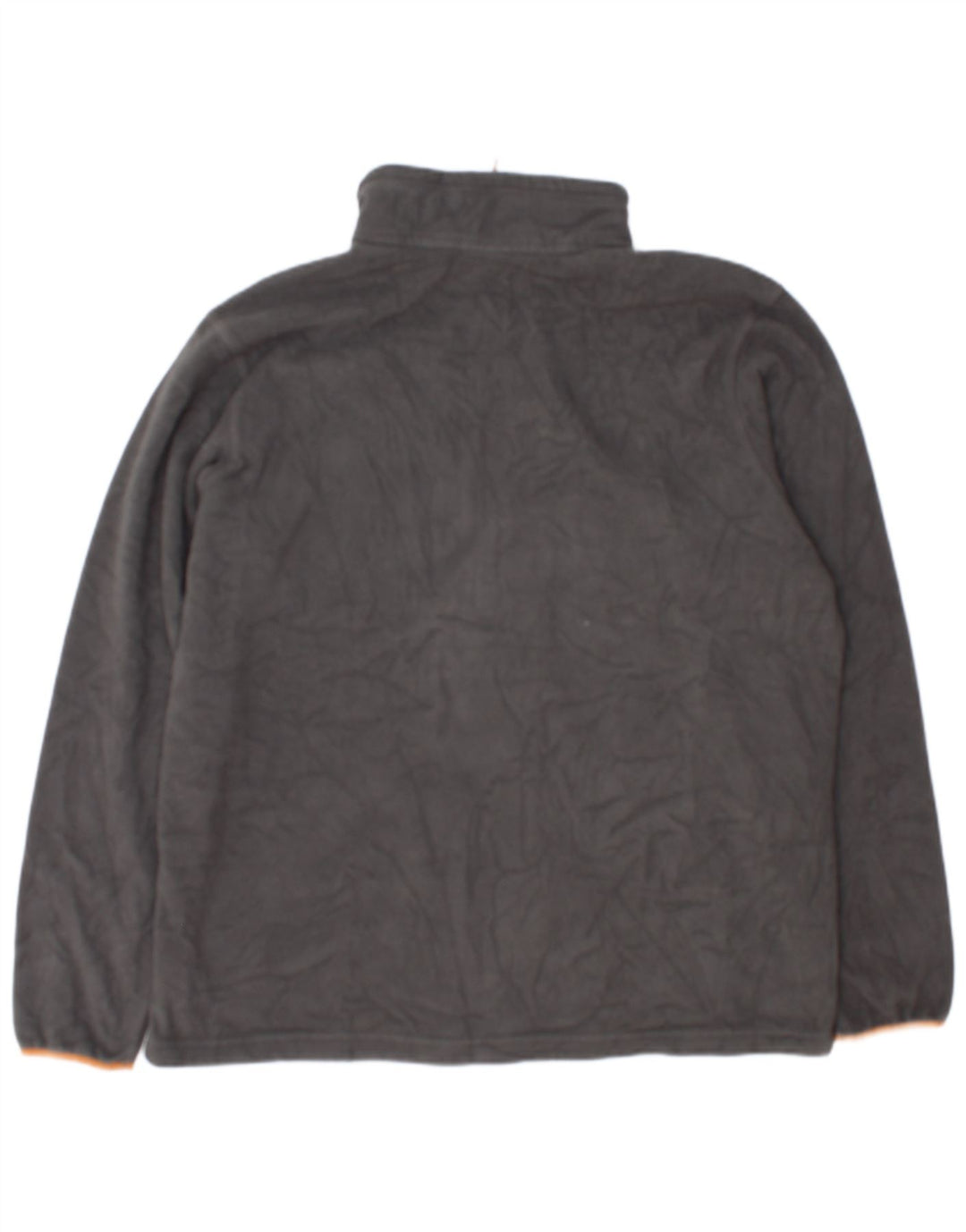Maglione in pile Columbia da uomo con zip e collo XL in poliestere grigio