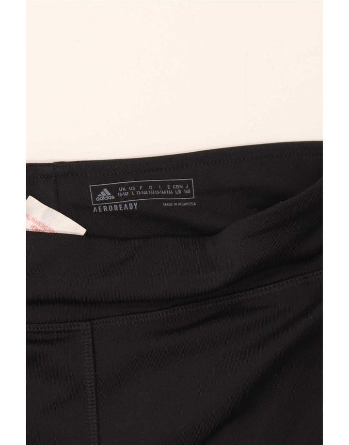 Leggings Adidas Aeroready Bambina 13-14 Anni Poliestere Nero