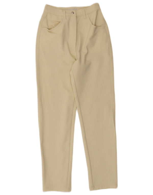 Pantaloni casual a vita alta da donna Penny Black UK 8 Small W22 L27 Giallo
