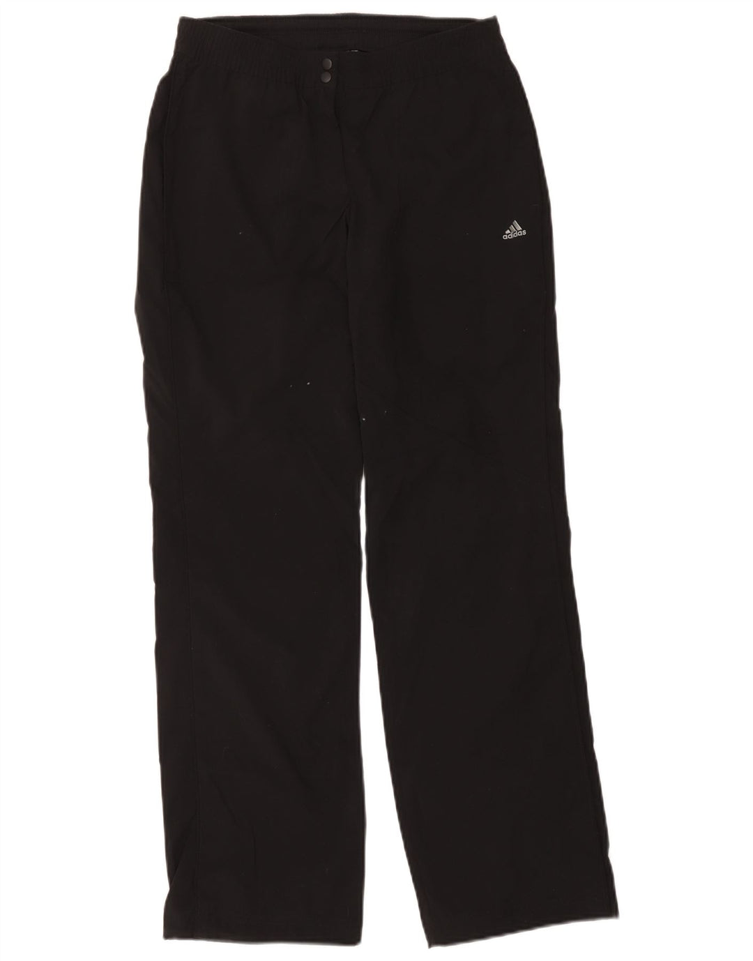 Pantaloni da tuta Adidas Climalite da donna UK 10 Small Poliestere nero