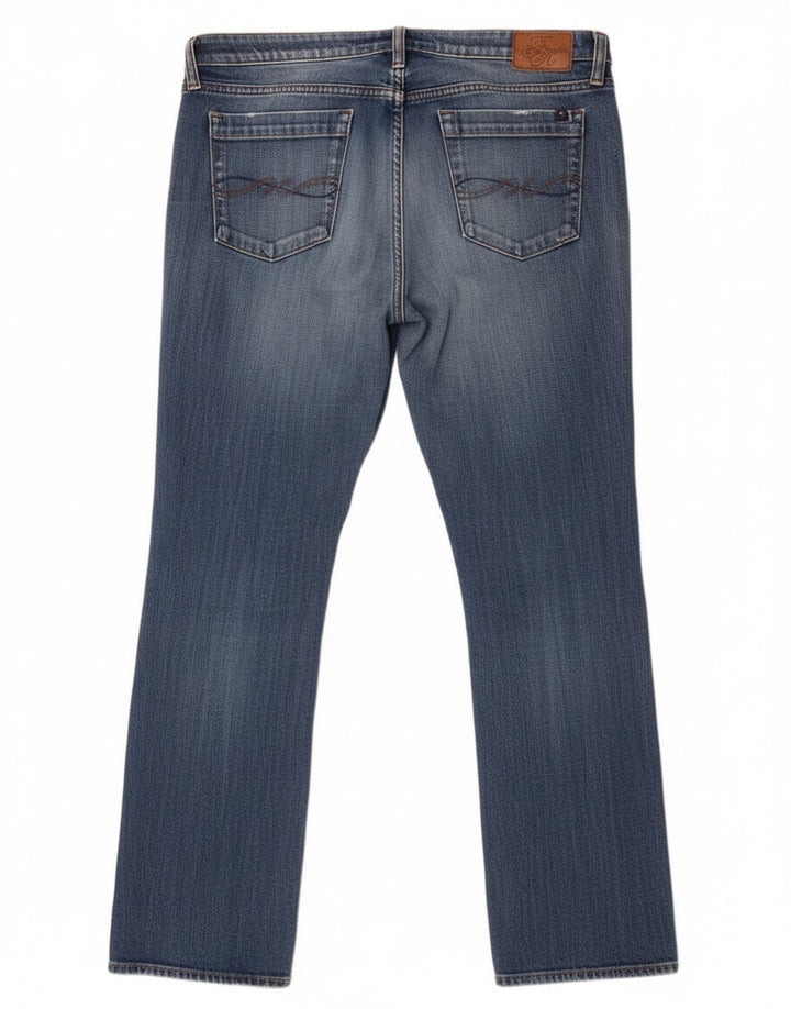 Jeans dritti da donna Tommy Hilfiger W32 L30 cotone blu