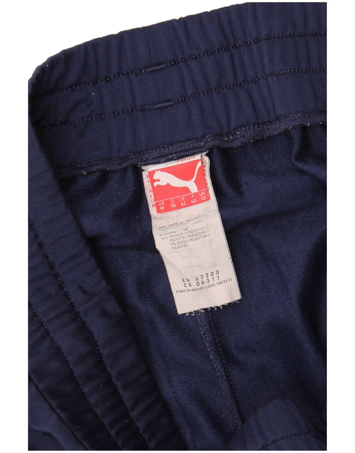 Pantaloni da tuta da donna PUMA Joggers UK 12 Medium Blu Navy Poliestere