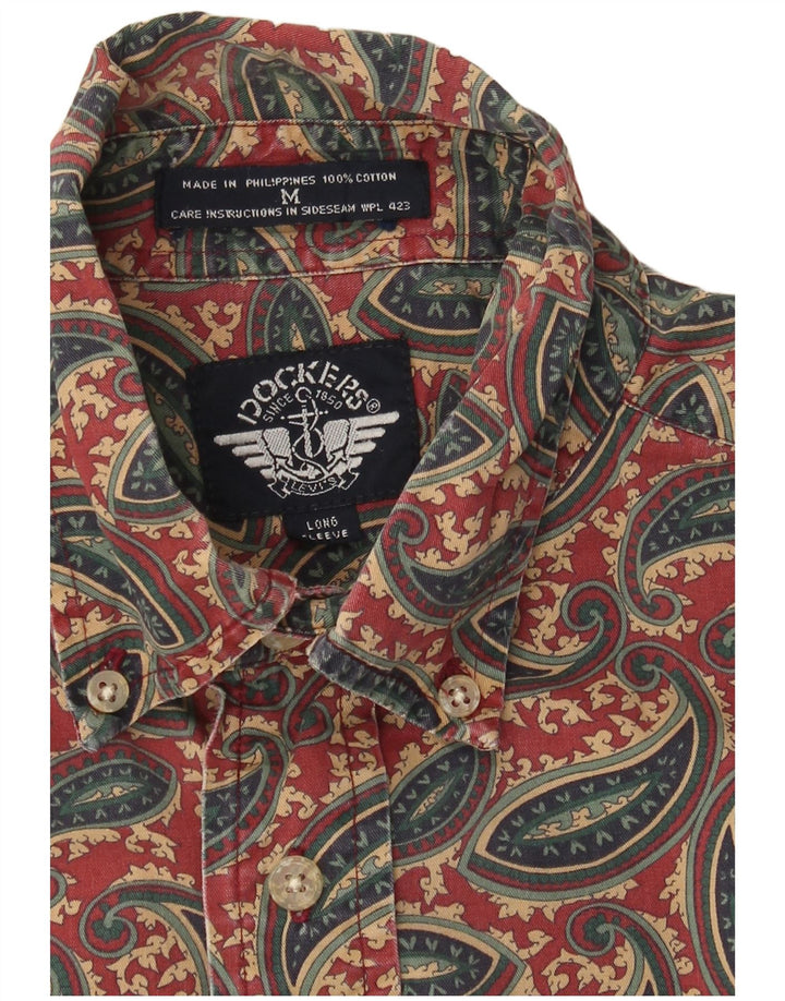Camicia da uomo Dockers in cotone Paisley medio multicolore
