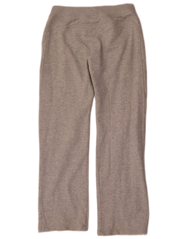 Pantaloni della tuta da donna Nike US 8/10 cotone screziato grigio medio