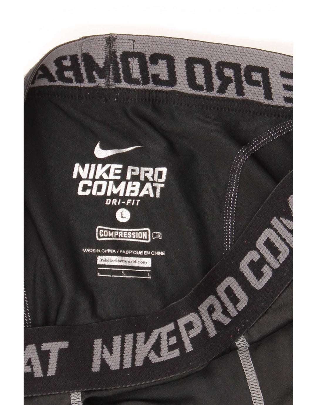 Leggings grafici a compressione da uomo Nike Large neri
