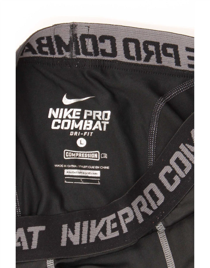 Leggings grafici a compressione da uomo Nike Large neri