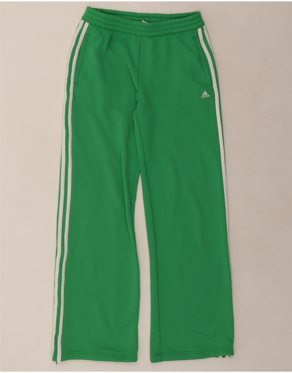 Pantaloni da tuta Adidas Clima 365 da donna UK 12 Poliestere verde medio