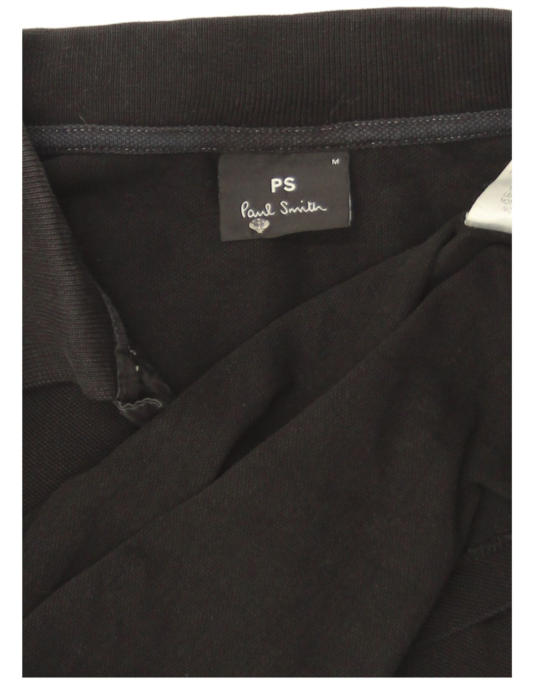 Polo da uomo Paul Smith in cotone nero medio