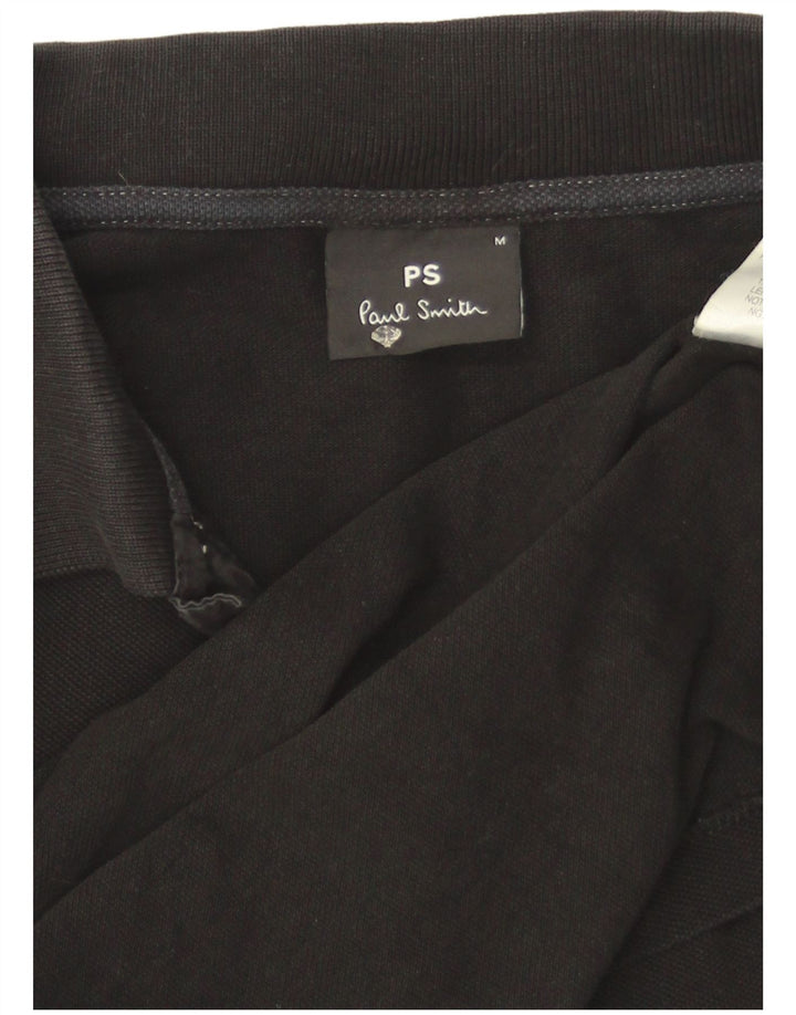 Polo da uomo Paul Smith in cotone nero medio