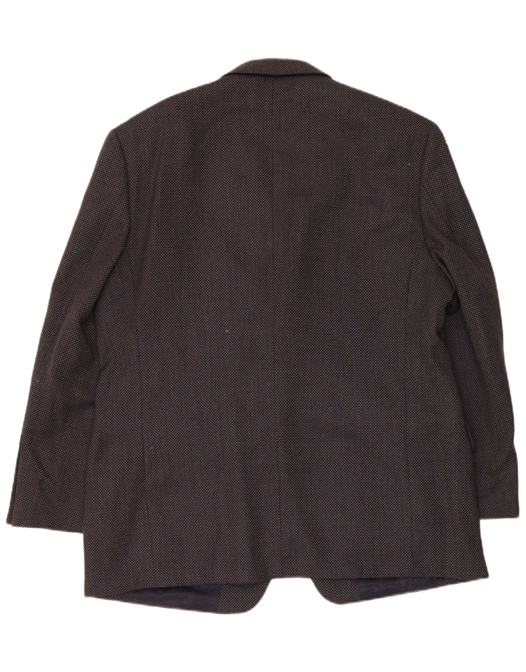 Giacca blazer a 3 bottoni da uomo Marks & Spencer UK 44 XL Lana vergine blu navy