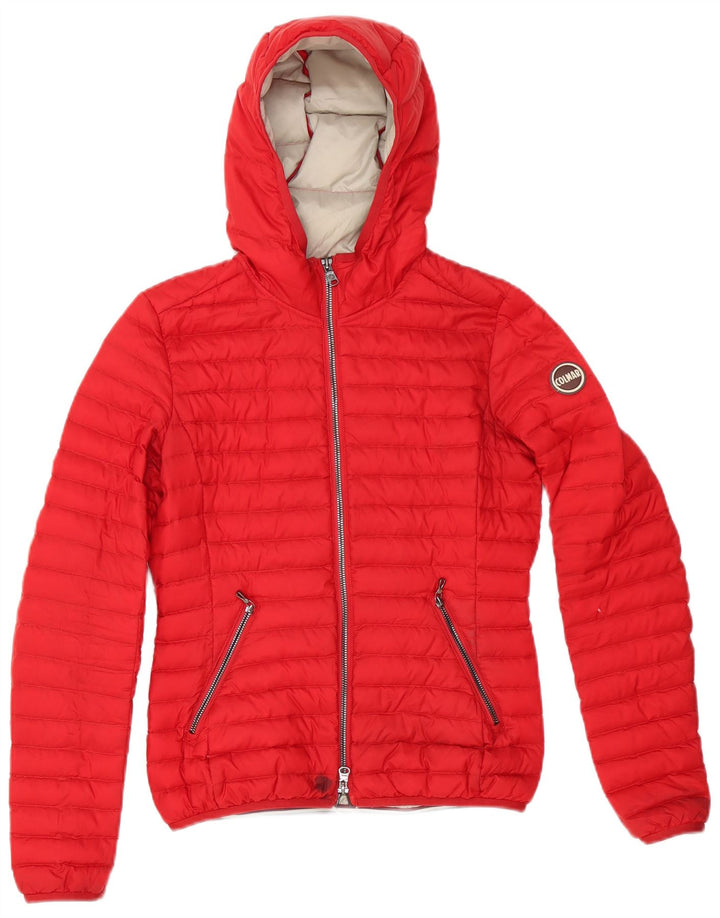 Giacca imbottita con cappuccio Colmar Donna IT 38 2XS Poliestere Rosso