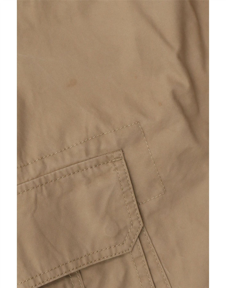 Pantaloncini cargo da uomo Benetton IT 46 Small W32 Cotone Beige