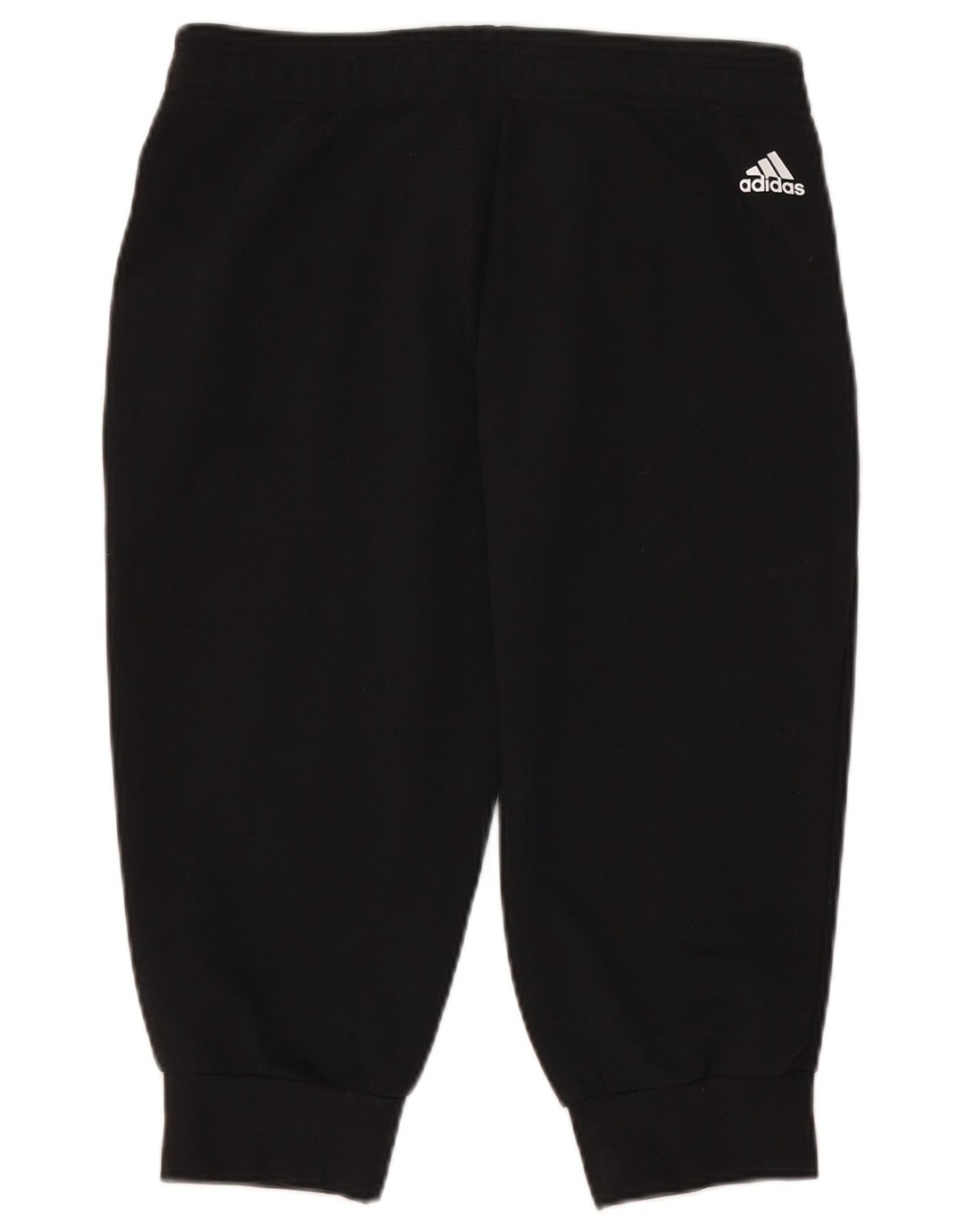 Pantaloni da tuta con grafica ADIDAS da donna Joggers UK 12/14 Medio Nero
