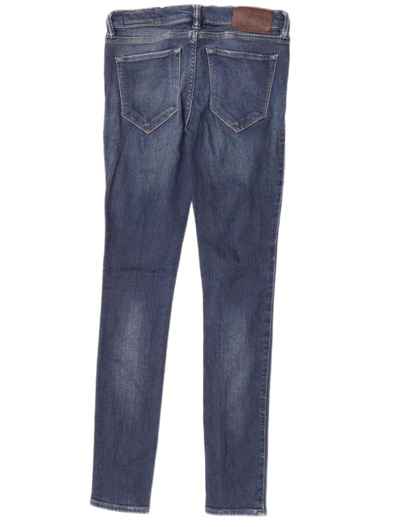 Jeans skinny a vita bassa Ashby da donna All Saints W27 L30 Blu