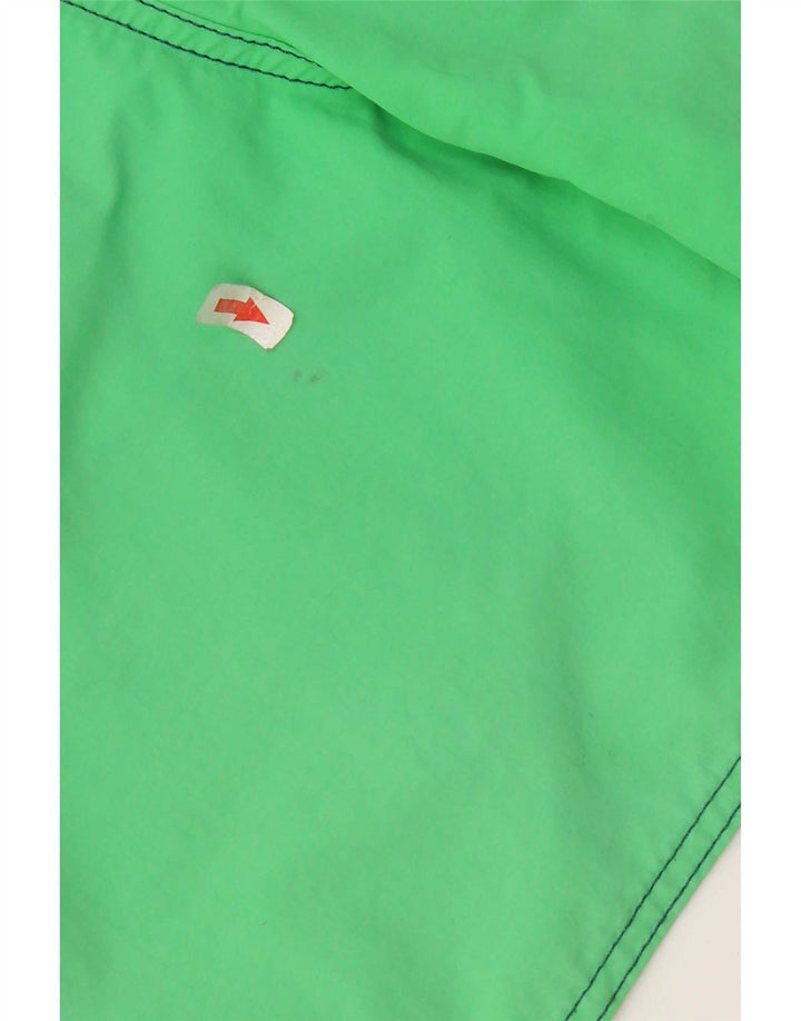 Pantaloncini da bagno da uomo Adidas piccoli in nylon verde