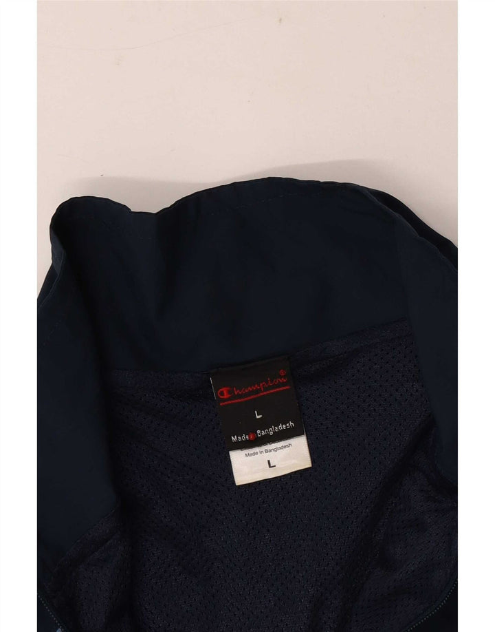 Giacca da tuta da donna Champion UK 16 Large in poliestere blu navy