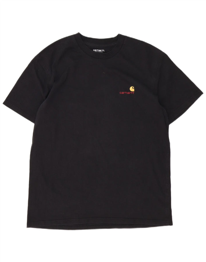 T-shirt Carhartt da uomo grande nera