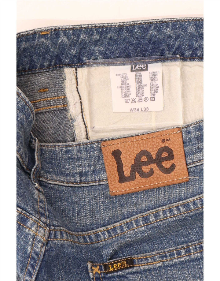 Jeans Lee Bootcut da uomo W34 L33 in cotone blu