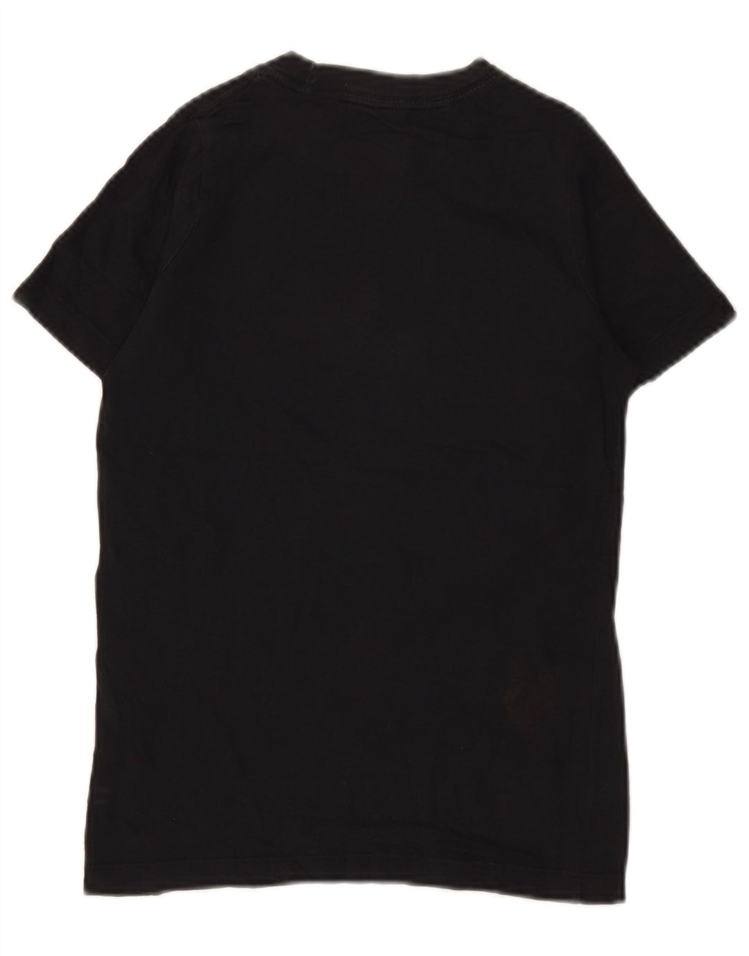 T-shirt grafica da ragazzo Nike Top 10-11 anni cotone nero medio