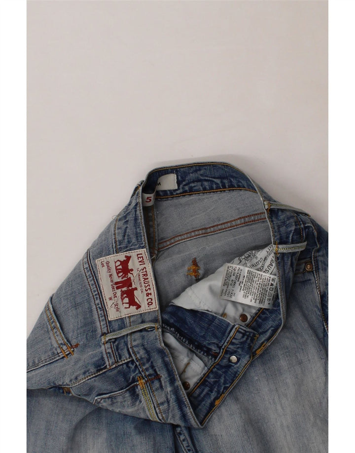 LEVI'S Mens 519 Slim Jeans W31 L32 Blue Cotton Vintage Levi's and Second-Hand Levi's from Messina Hembry 